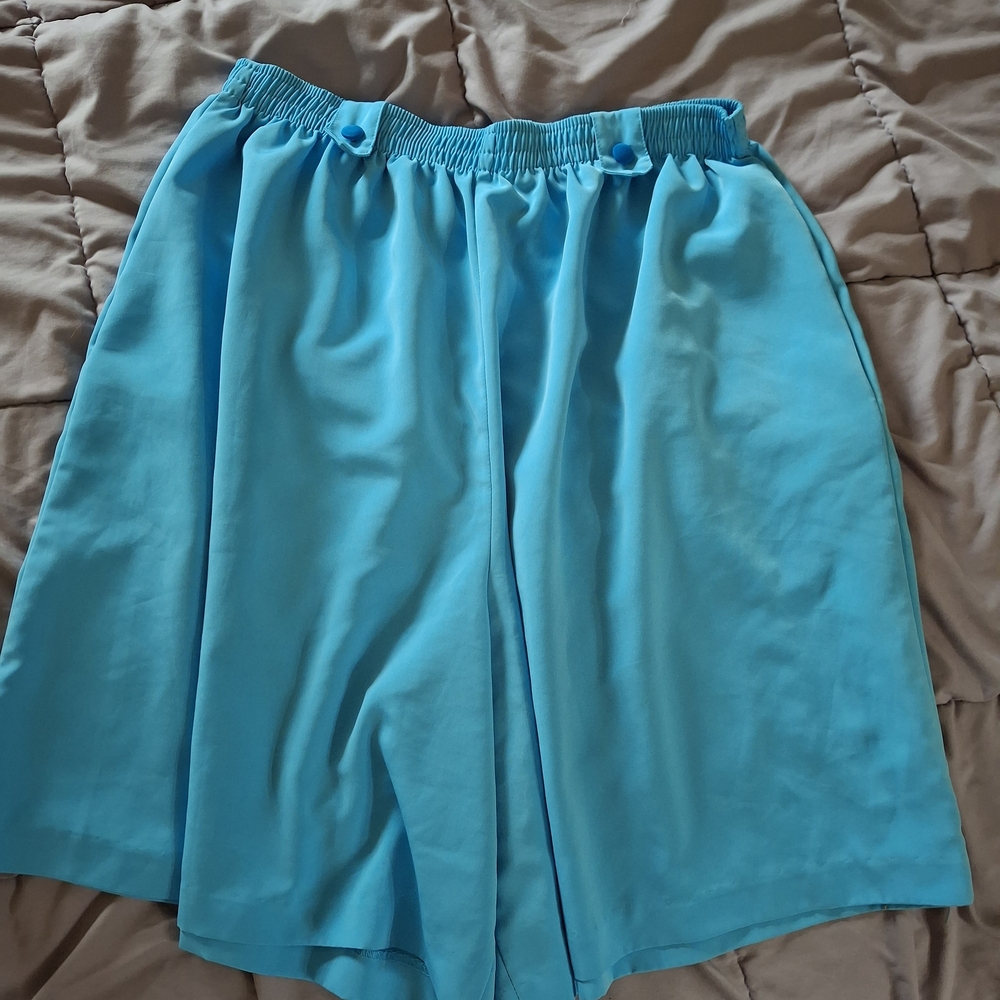 Vintage Maggie Sweet High Waist Blue Women's Shorts
